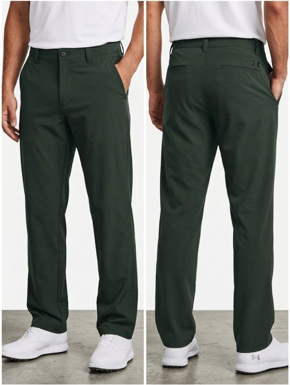 Under Armour 30x32 Green Match Play Golf Pants